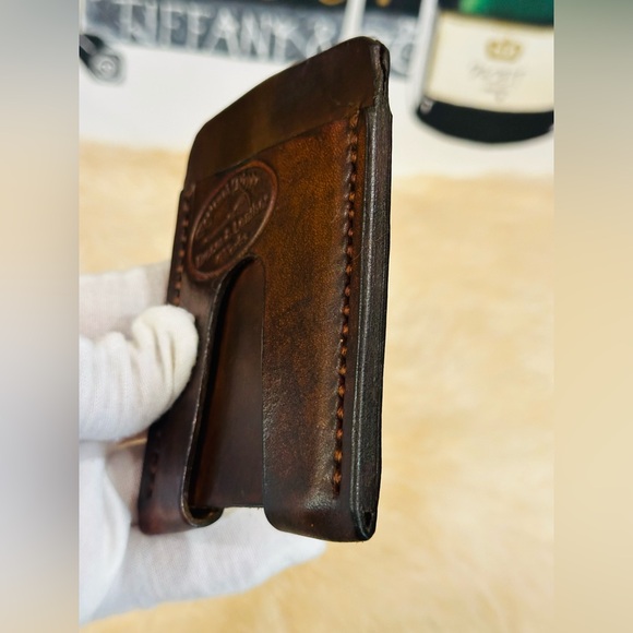 New CARD HOLDER Cowhide Leather Custom Handmade Unisex Listing for 1 - Picture 12 of 15